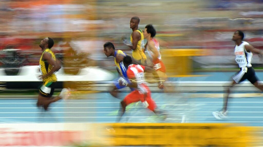 Using sports to make sense of motion in a line