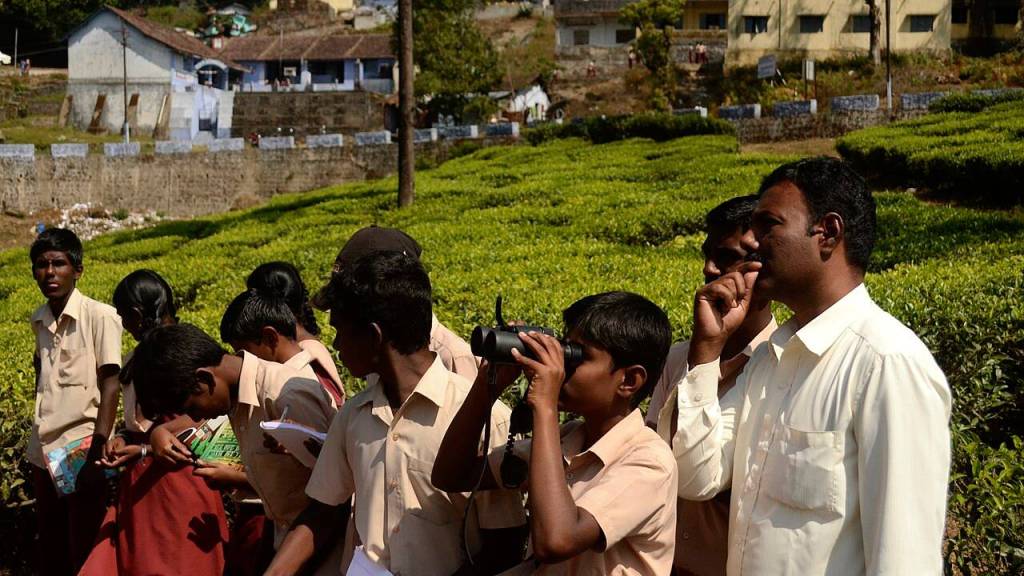 Why introduce students to birdwatching?