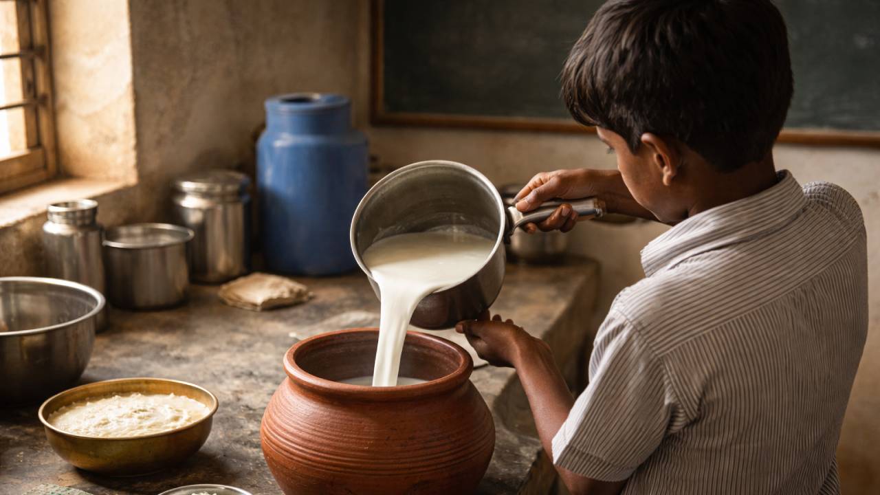 Investigating how milk turns to curd