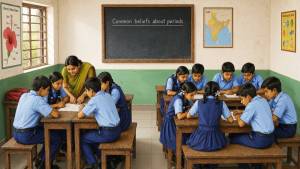 माहवारी से जुड़ी आम धारणाएँ — मिथक या तथ्य? (गतिविधि शीट)